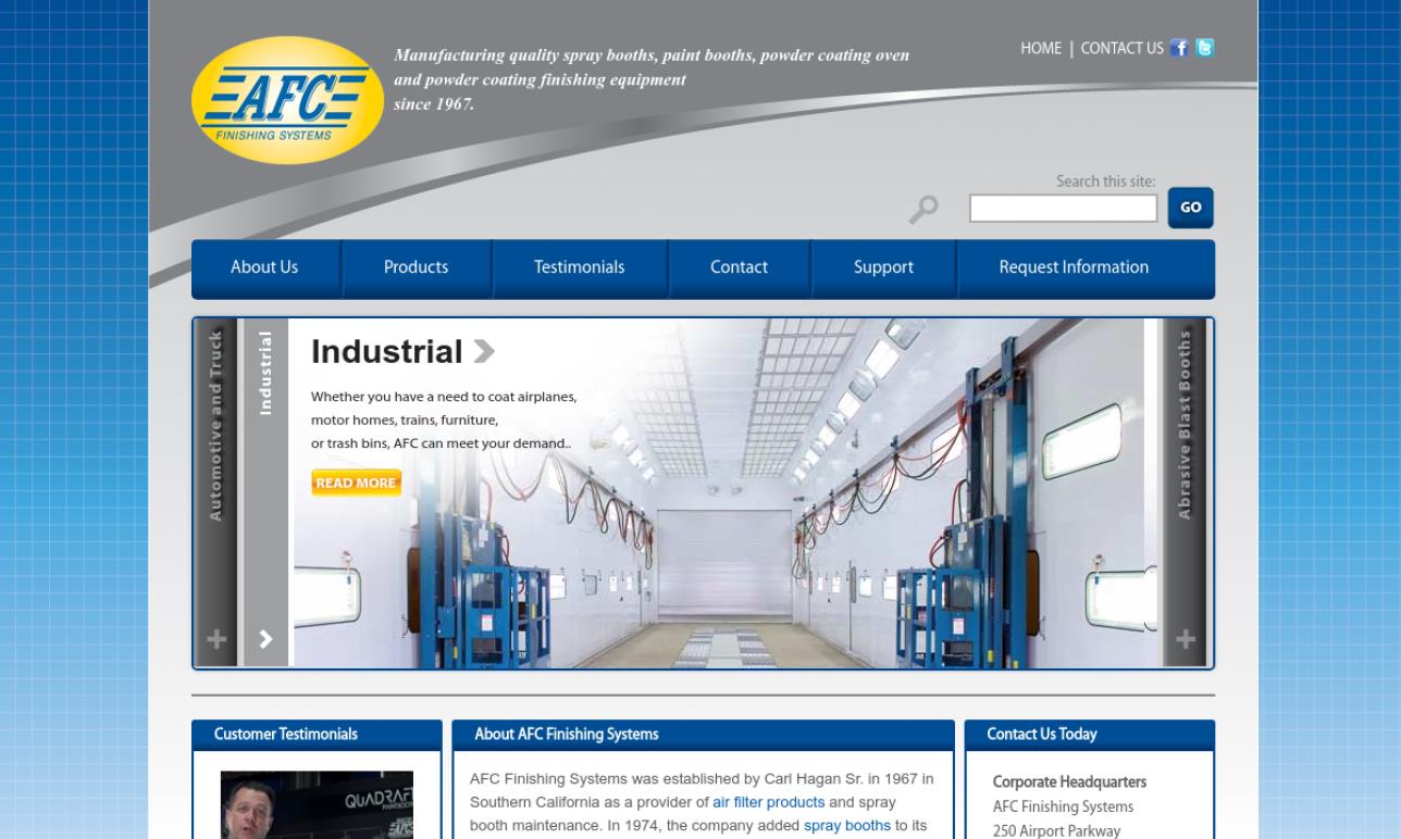 AFC Finishing Systems Paint Finishing Equipment