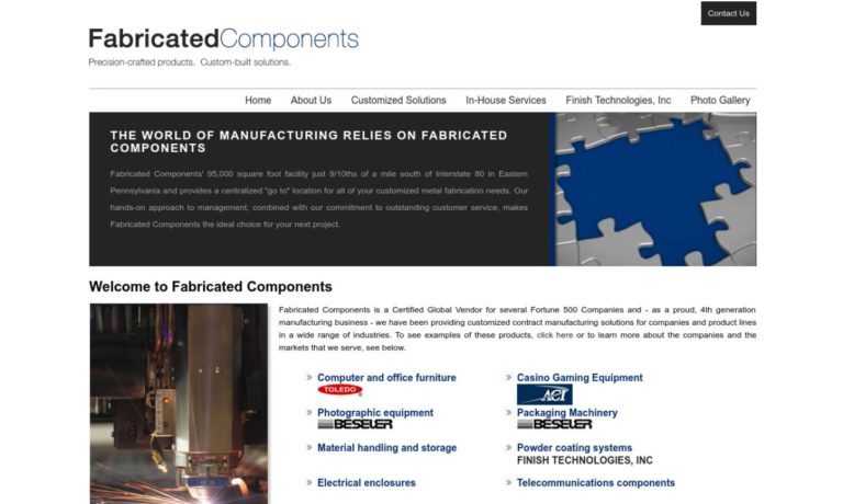 Fabricated Components, Inc.