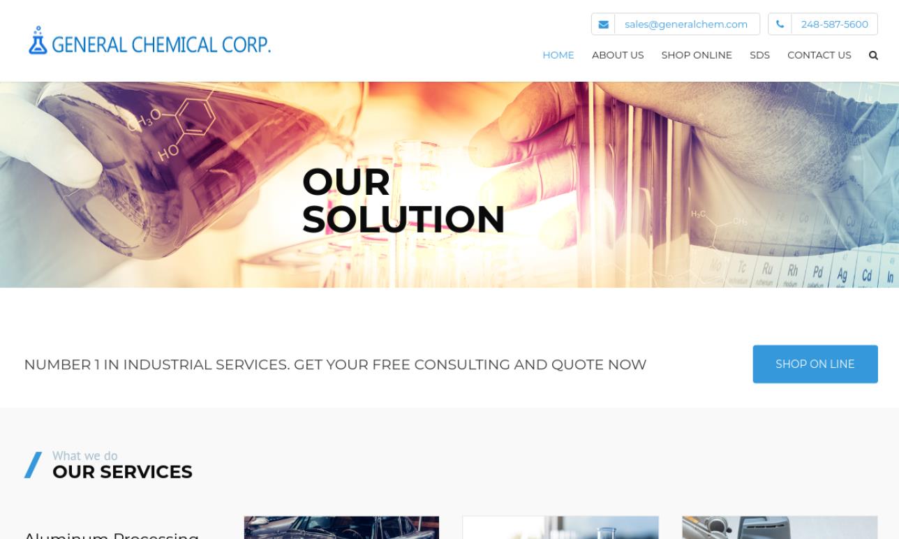 General Chemical Corp. Paint Finishing Equipment