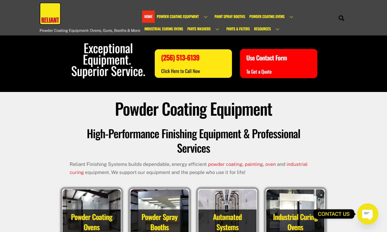 Reliant Finishing Systems Reliant Finishing Systems